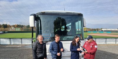 Basketbalisté a baseballisté budou mít společný autobus